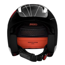 Kask Briko Volcano 2.0 Graphik Italia Mips Shiny Black/White - 2025/26