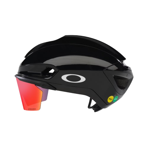 Fahrradhelm Oakley ARO7 Road Black Gloss Ice/Prizm Road