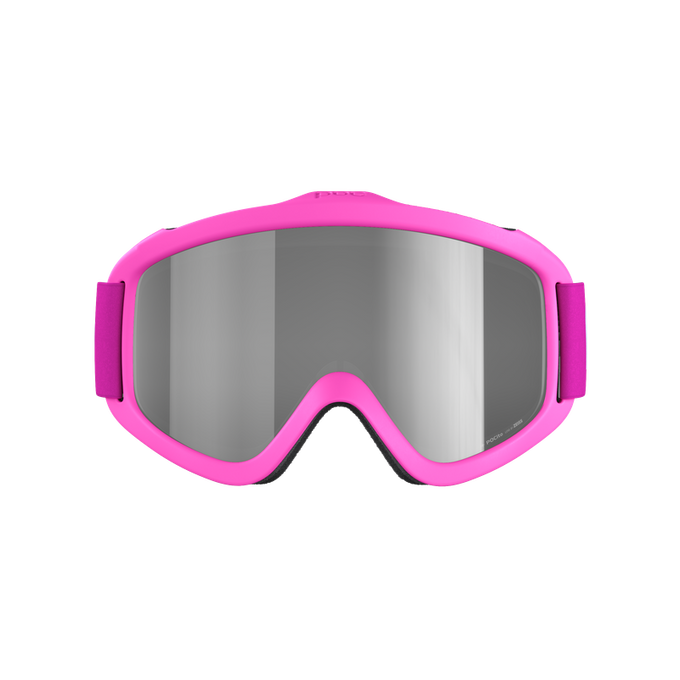 Gogle POC POCito Iris Fluorescent Pink/Partly Sunny Silver - 2024/25