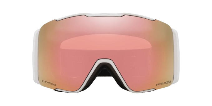 Gogle Oakley Line Miner Pro M Matte White Prizm Rose Gold + Dodatkowa Szyba Prizm Sapphi - 2024/25
