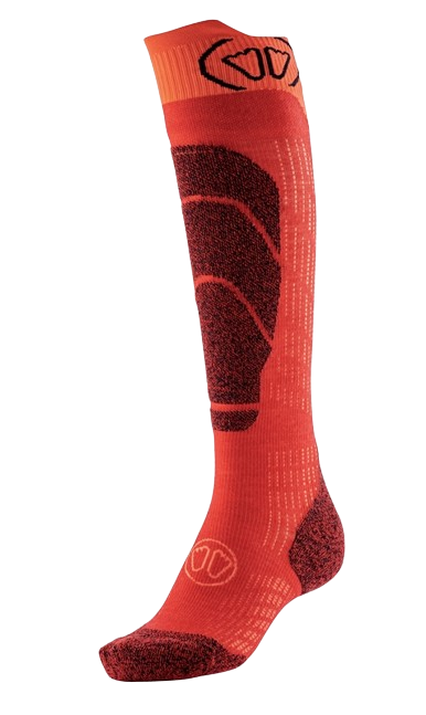 Ski socks Sidas Ski Merino Junior Red/Orange - 2025/26
