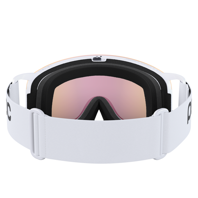 Gogle POC Nexal Hydrogen White/Partly Sunny Orange - 2025/26