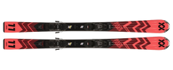 Skis Volkl Racetiger Junior Red + 4.5 vMotion JR Black - Anthracite - 2024/25
