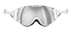 Gogle Casco FX70 Carbonic White Silver - 2025/26