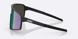 Sonnenbrille BLIZ P001 Frame Matte Black with Brown/Green Multicolor Lenses