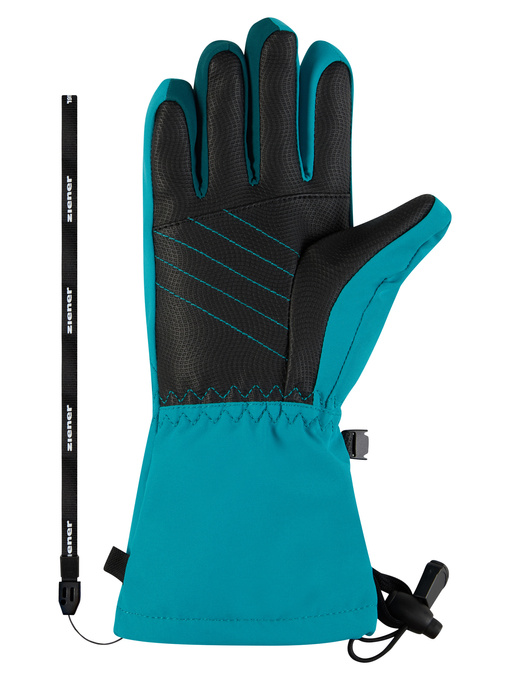 Handschuhe Ziener Laval-z As® Aw Glove Junior Unisex Aqua Breeze - 2025/26