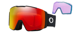 Gogle Oakley Line Miner Pro M Matte Black Prizm Torch + Dodatkowa Szyba Prizm Iced - 2024/25