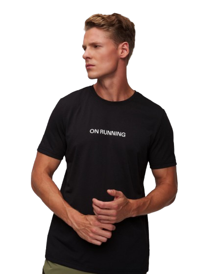 Koszulka On Running ON RUN-T Men Black - 2025