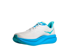 Buty męskie Hoka Mach 6 White/Skyward Blue
