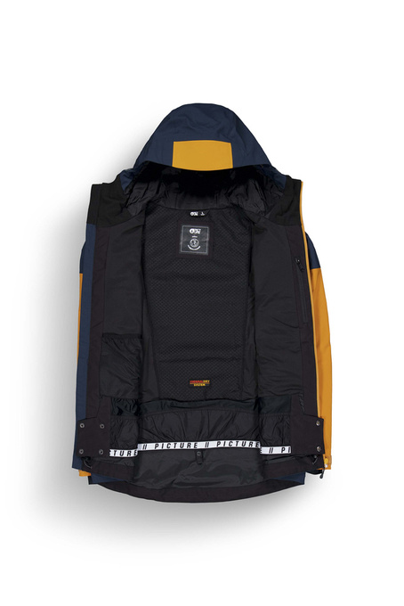 Snowboardjacke Picture Naikoon Dark Blue-Camel Honey - 2024/25 
