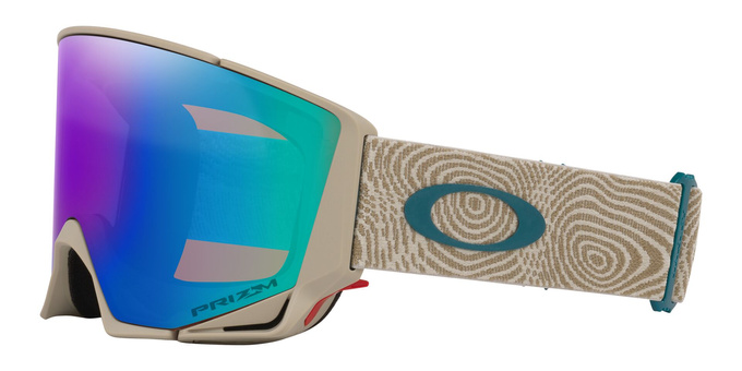 Gogle Oakley Flow Scape L Mist Trails/Prizm Snow Argon Iridium + Dodatkowa Szyba Prizm Snow Iced Iridium - 2025/26
