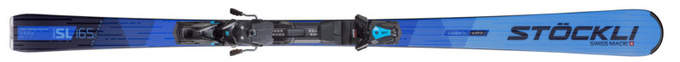 Skis Stoeckli Laser SL + SRT Carbon D20 + SRT 12 Blue/Black - 2025/26