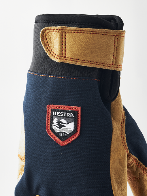 Gloves Hestra Ergo Grip Active Navy/Natural Brown - 2025/26