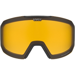 Goggles Uvex Evidnt ATTRACT V Black Matt/Mirror Green + spare lens - 2025/26