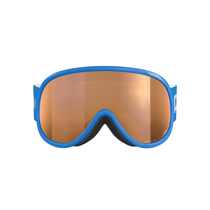 Goggles POC Pocito Retina Fluorescent Blue/Partly Sunny Light Orange - 2025/26