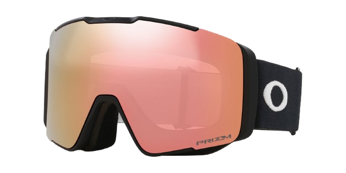 Gogle Oakley Line Miner Pro M Matte Black/Prizm Snow Rose + Dodatkowa Szyba Prizm Snow Iced Iridium - 2025/26