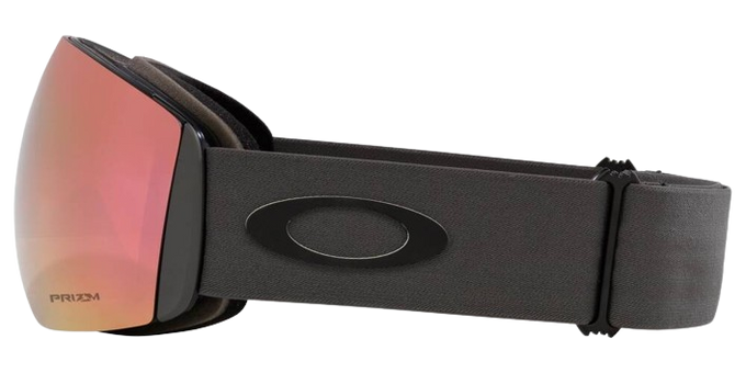Brille Oakley Flight Deck L Matte Forged Iron Prizm Rose Gold Iridium - 2024/25