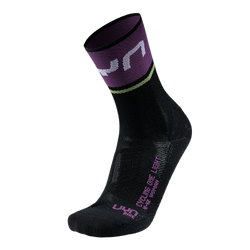 Skarpety trekkingowe UYN Woman Cycling One Light Socks  Black/Violet