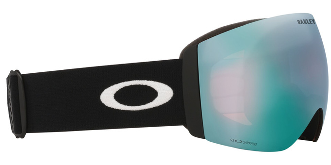 Gogle Oakley Flight Deck Pro L Matte Black/Prizm Snow Sapphire Iridium + Dodatkowa Szyba Prizm Snow Iced Iridium - 2025/26