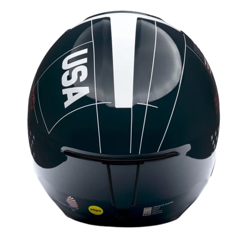 Kask Briko Vulcano 2.0 USA Shiny Blue/White - 2025/26