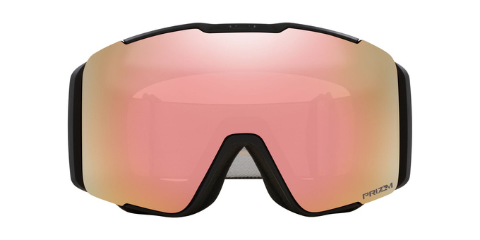 Gogle Oakley Line Miner Pro M Matte Black/Prizm Snow Rose + Dodatkowa Szyba Prizm Snow Iced Iridium - 2025/26