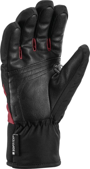 Rękawice LEKI Griffin 3D Junior Black/Rose - 2025/26