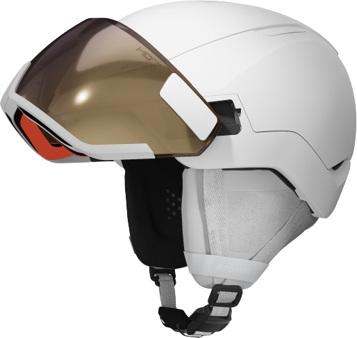 Kask narciarski Atomic Revent GT AMID Visor HD PHOTO White Heather - 2025/26