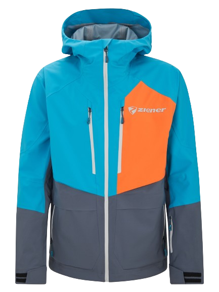Kurtka narciarska Ziener Trivor Junior Padded Carribean Ombre - 2024/25