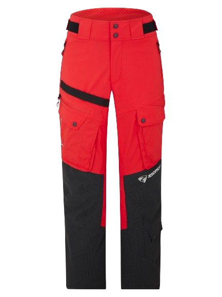 Spodnie Narciarskie Ziener RCE Coach Unisex Pants Red - 2024/25