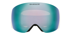 Brille Oakley Flight Deck Pro L Matte White/Prizm Snow Sapphire Iridium + Additional lens Prizm Snow Iced Iridium - 2025/26
