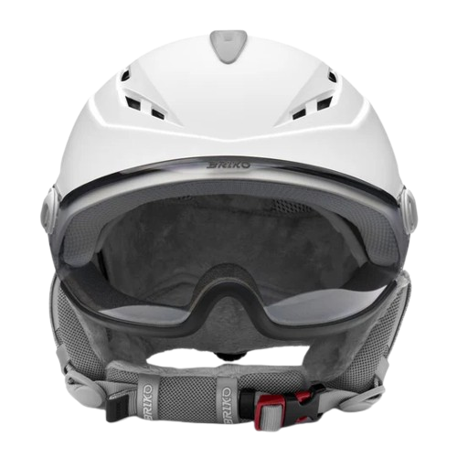 Helm Briko Chione Visor Photo Matt White - 2025/26