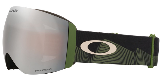 Gogle Oakley Flight Deck Pro L Matte Black/Prizm Snow Black Iridium + Dodatkowa Szyba Prizm Sage Gold Iridium - 2025/26