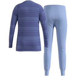 Bielizna termoaktywna Odlo Active Warm Kids Set Long Blue - 2025/26