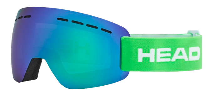Gogle HEAD Solar FMR Green - 2025/26