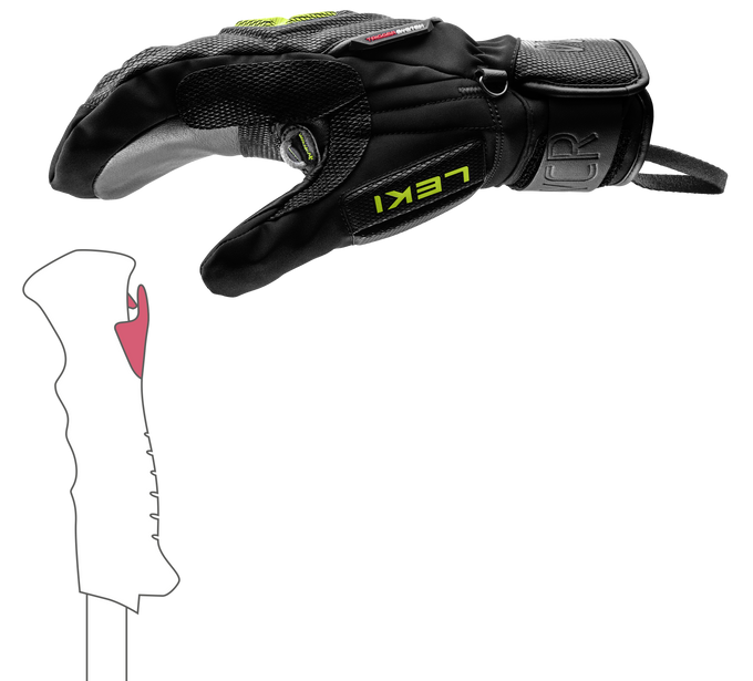 Rękawice LEKI WCR C-Tech 3D Mitt - 2025/26