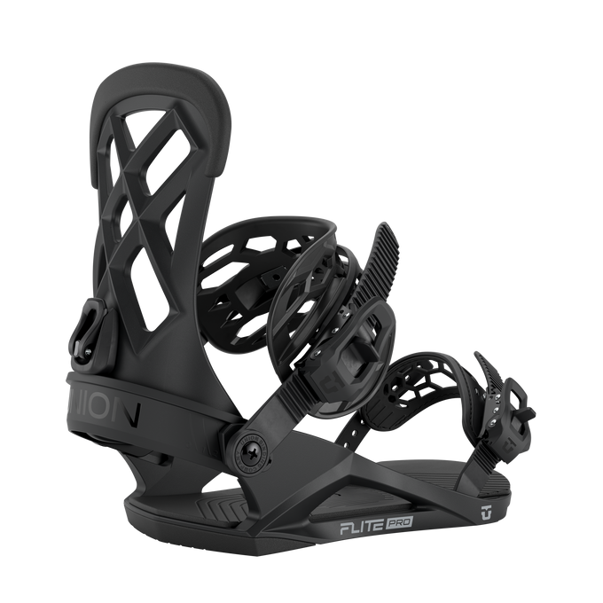 Snowboard Bindings Union Flite Pro Black - 2025/26