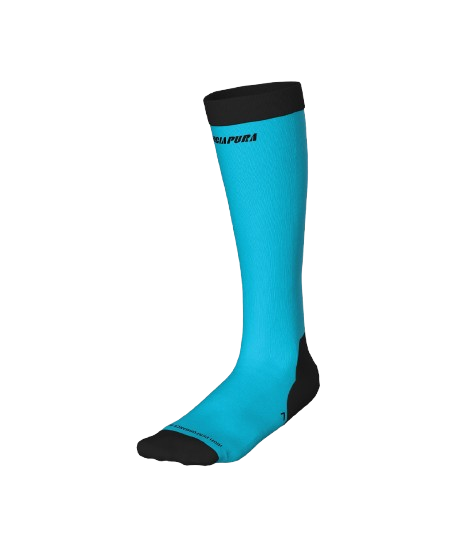 Skisocken Energiapura Silk Socks Torqouoise/Black - 2025/26