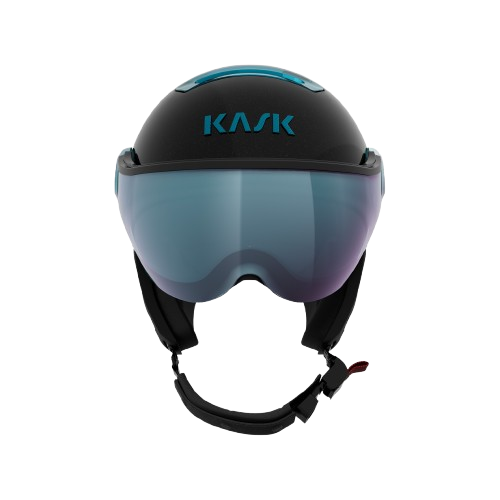 Kask narciarski KASK Chrome Visor Vibes Black/Sky - 2025/26