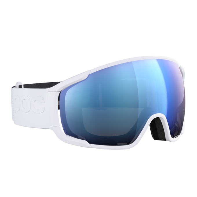 Goggles POC Zonula Hydrogen White/Partly Sunny Blue - 2025/26
