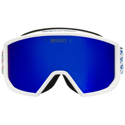 Gogle Briko Vulcano Mask Italia White/Science Blue - 2025/26