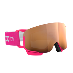 Brille POC POCito Nexal Fluorescent Pink/Partly Sunny Light Orange - 2025/26