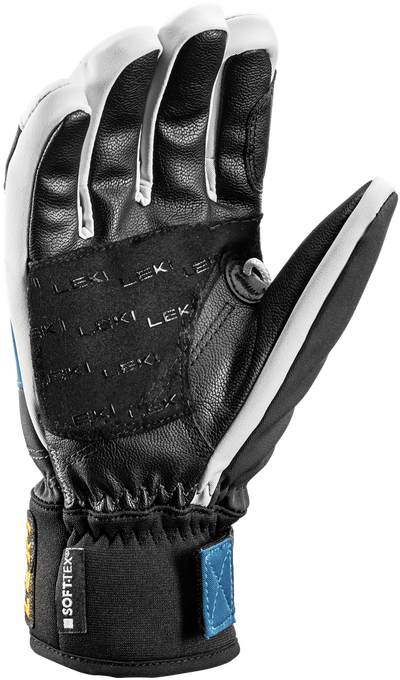 Gloves LEKI Patrol 3D Junior Graphite/Petrol - 2023/24