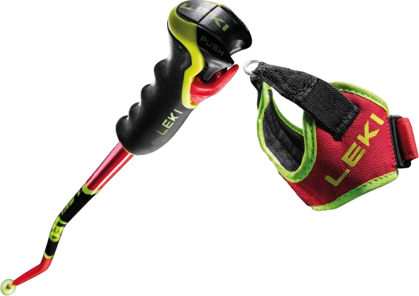 Kije LEKI WCR SG/DH 3D Red - 2025/26