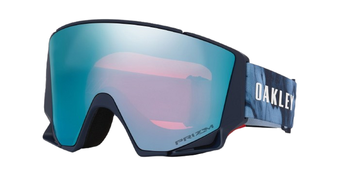 Gogle Oakley Flow Scape M Aleksander Kilde Signature/Prizm Snow Sapphire Iridium + Dodatkowa Szyba Prizm Snow Iced Iridium - 2025/26