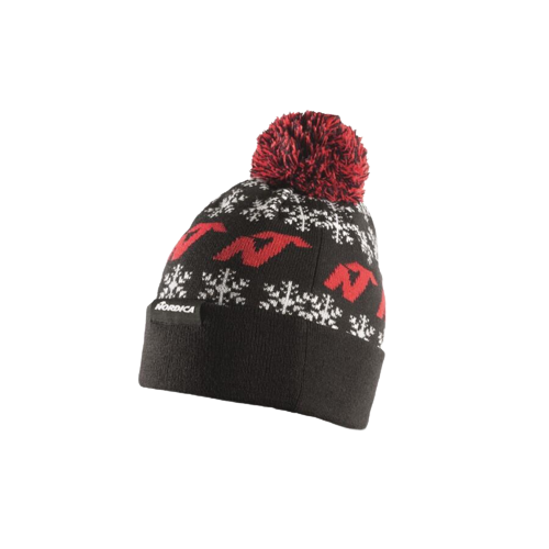 Czapka Nordica Essential Beanie Black Red - 2025/26