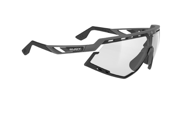 Okulary rowerowe Rudy Project CUTLINE LIGHT GREY MATTE - Impactx™ Photochromic 2 Laser Black