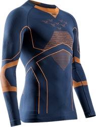 Koszulka termoaktywna X-bionic Energy Accumulator Light Shirt LS Marine/Orange - 2024/25