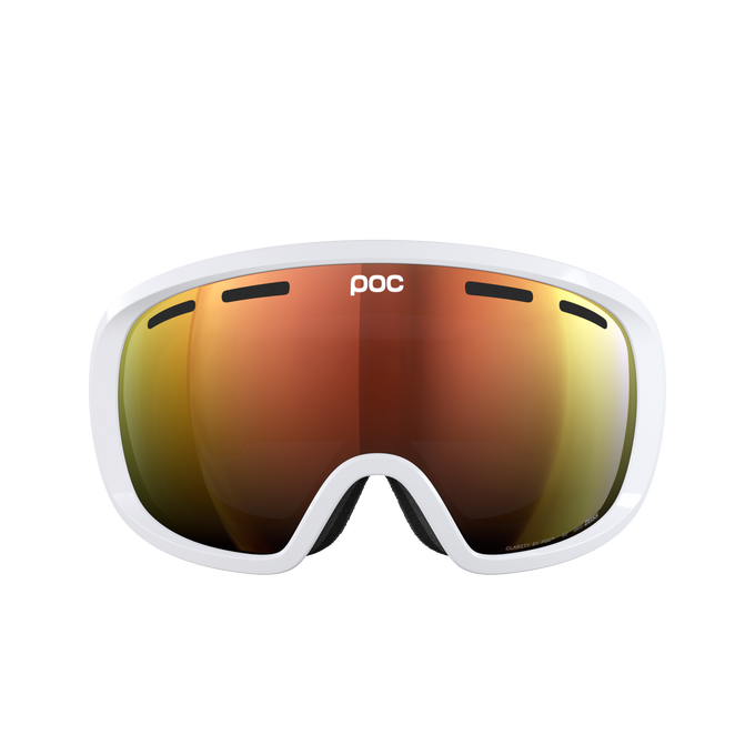Gogle POC Fovea Hydrogen White/Partly Sunny Orange - 2025/26