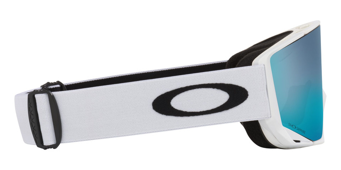 Gogle Oakley Flow Scape M Matte White/Prizm Snow Sapphire Iridium + Dodatkowa Szyba Prizm Snow Iced Iridium - 2025/26