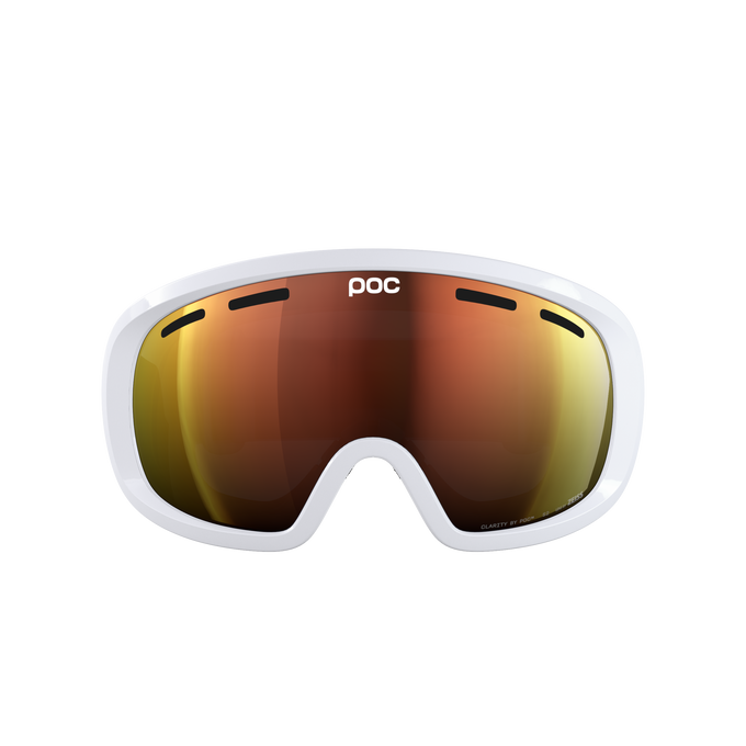 Ski goggles POC Fovea Mid Hydrogen White/Partly Sunny Orange - 2025/26